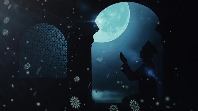 Greeting card for the holy month of Ramadan 2024