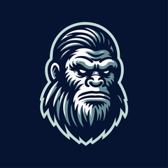 Obraz premium Big Foot Sports Mascot Logo: Bold, Unique & Memorable - Ideal for Sports Teams, Fan Gear, Athletic Apparel - Stand Out with Our Distinctive Big Foot Design