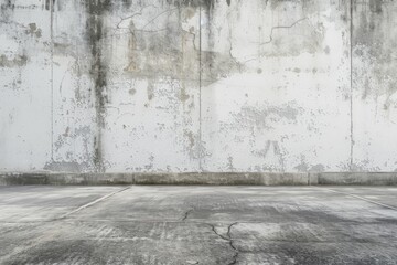High-Resolution Concrete Wall Background with Textured Surface