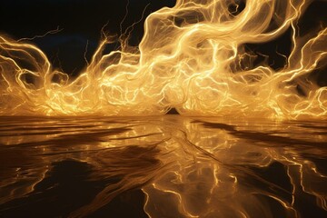intense luminous electricity. Generative AI
