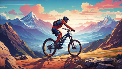 mountain bike ride