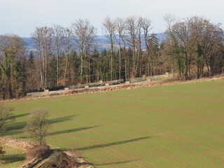 Obraz premium Sankt Wendeler Land - liegt im&nbsp;Naturpark Saar-Hunsrück&nbsp;und zeichnet sich durch seine abwechslungsreichen Natur- und Kulturlandschaften aus