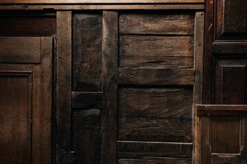 Old wooden doors texture