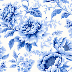 Seamless gentle background with watercolor forget-me-not. Beautiful pattern. Summer, cute, sky-blue little flowers. Raster illustration. Perfect for wrapping paper, decor, textiles, and web design.