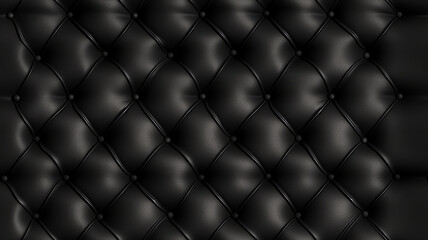 Black Buttoned luxury leather pattern with diamonds and gemstones. Useful as a luxury pattern