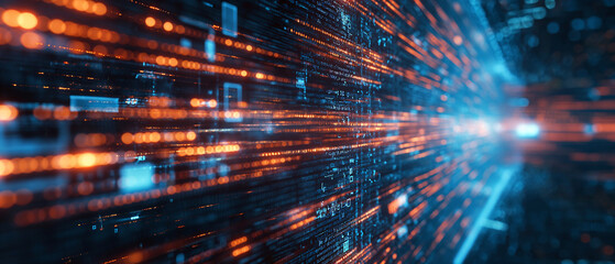 Binary Code Network Visualization