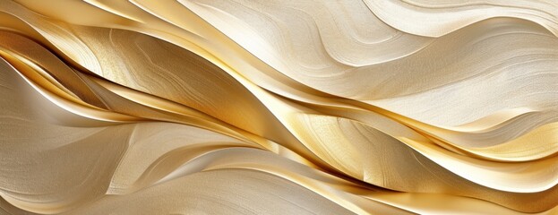Close Up View of Gold Wallpaper
