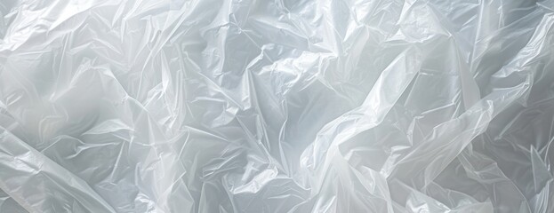 transparant wrinkled plastic polyethylen