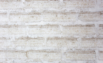 A texture of salt bricks wall