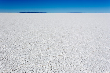 A view of salt flat at Uyuni
