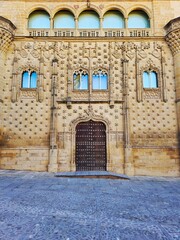 Jabalquinto Palace in Baeza, current headquarters of the International University of Andalusia