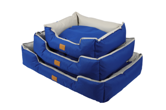 Pet kennel, fabric nest house for small dogs and cats, isolated white and transparent background. isolated png background.