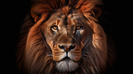 Fototapeta premium portrait of a lion