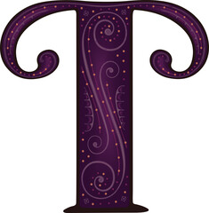 Initial letters T .Alphabet.