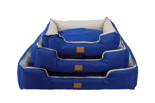 Pet kennel, fabric nest house for small dogs and cats, isolated white and transparent background. isolated png background. - Powered by Adobe