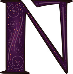 Initial letters N .Alphabet.