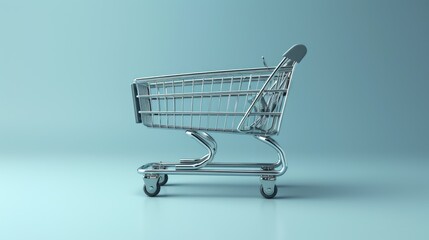 Shopping Trolley Mockup