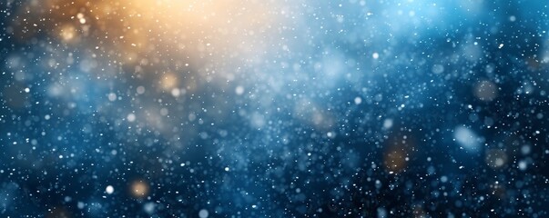 Obraz premium Heavy snowfall, abstract background