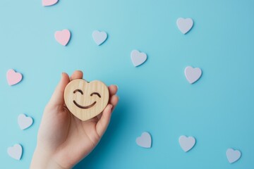 Digital Joy Explored: The Impact of Smiley Faces and Positive Emoticons on Emotional Communication and Social Media Interactions - obrazy, fototapety, plakaty