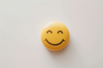 Yellow smiley faces happiness joy, cheerful emotion symbols. 3D cartoon icons, express cheerful sentiments. Round fun smiling expressions. Face illustrations happiness positivity, cheerful atmosphere.