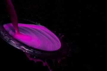 Salpicadura de liquido