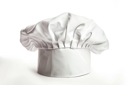 White background with isolated chef s hat