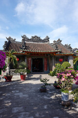 Fototapeta na wymiar Temple in Hoi An Old Town, Vietnam.