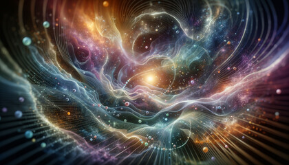 Quantum Harmony: Meditative Dance of Particles