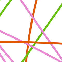 Green pink red graphic lines decorative 