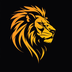 Vibrant Lion Vector Logo