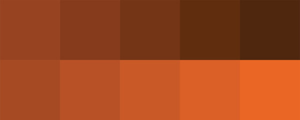 Red color palette vector illustration