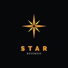 Star Icon Logo Design Template