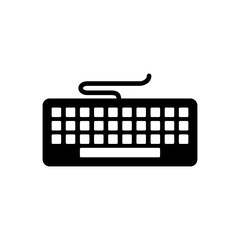 Keyboard icon vector. keyboard vector symbol