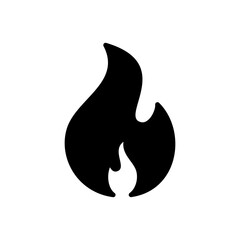 Fire icon vector. fire vector icon