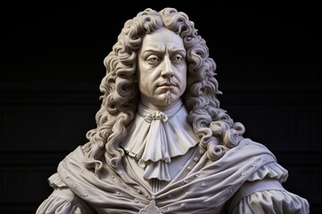 John Dryden statue. 1631 - 1700