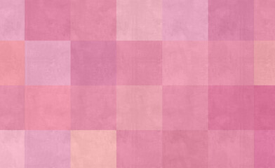 ピンク色　モザイク　絵の具　背景