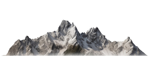 Big mountain landscape cutout