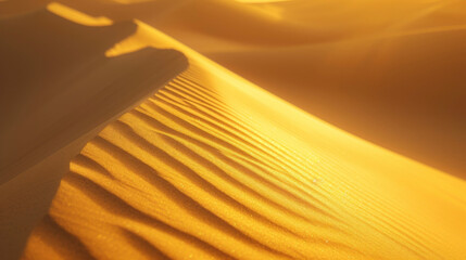 The serene beauty of backlit desert dunes unchanged by the ping of time.