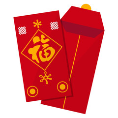 Fototapeta na wymiar Chinese New Year Red Envelope