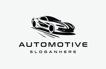automotive logo vector design template