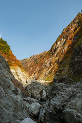 秋の峡谷