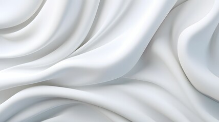 Obraz premium Fabric material in white color