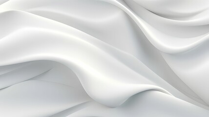 Obraz premium Fabric material in white color