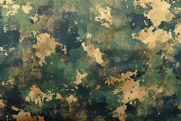 Abstract background of green military texture camouflaged background