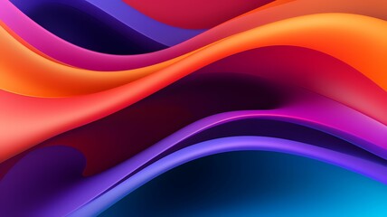 colorful  wave background