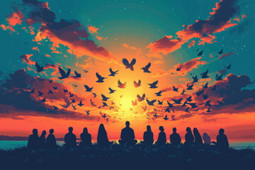 Freedom of Religion and Belief: Individuals have the right to practice their religion or belief freely.