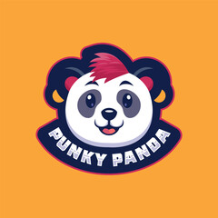 punky panda cartoon