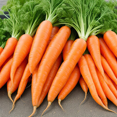 Fresh carrots are full of nutrition