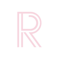 Monogram R design vector logo. Monogram initial letter mark R logo design. Monogram design vector logo. Monogram initial letter mark R logo design. Simple R monogram. Monogram R design logo 