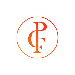 MONOGRAM P C F